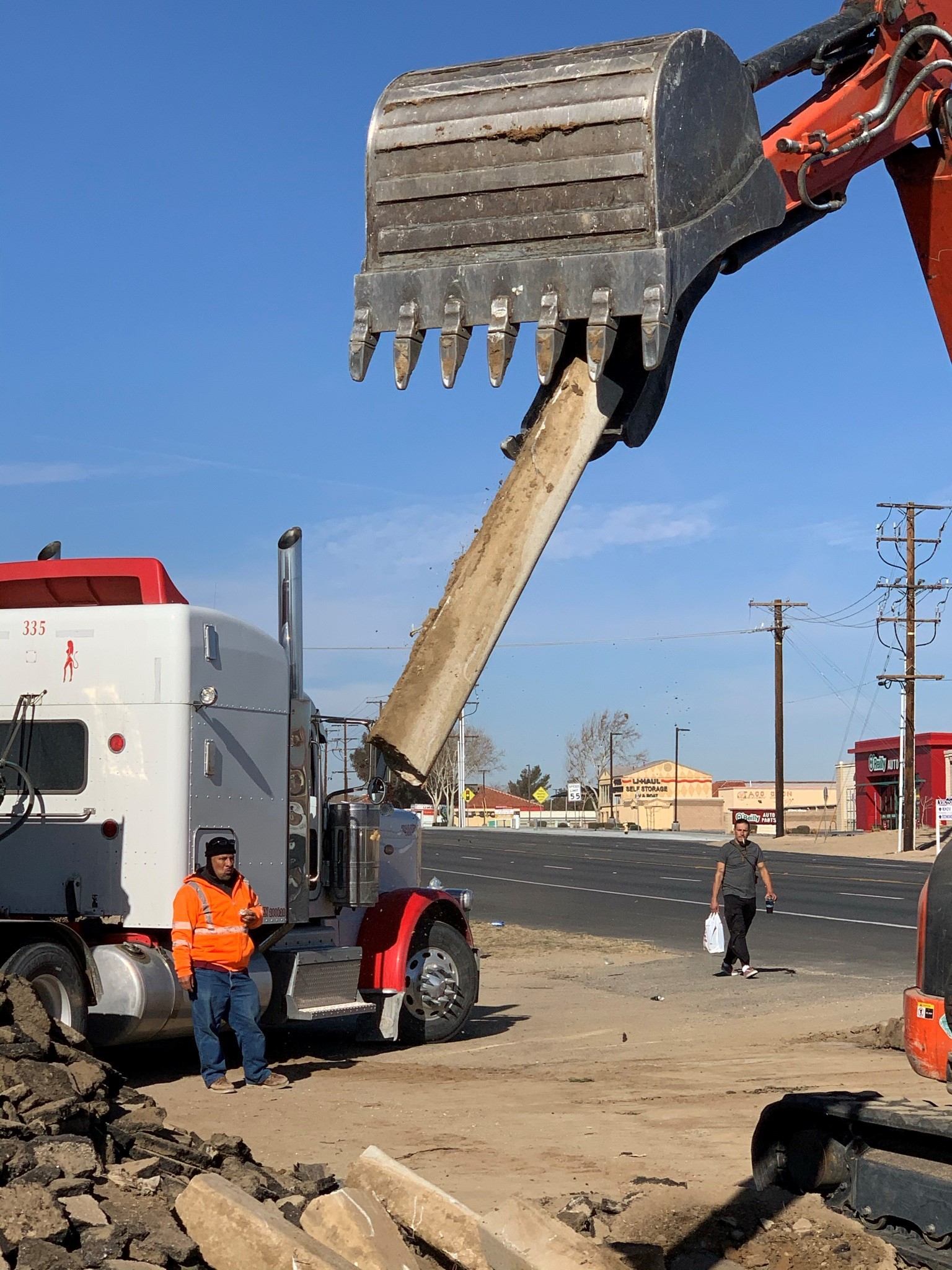 Lot Clearing Before Finishing Up