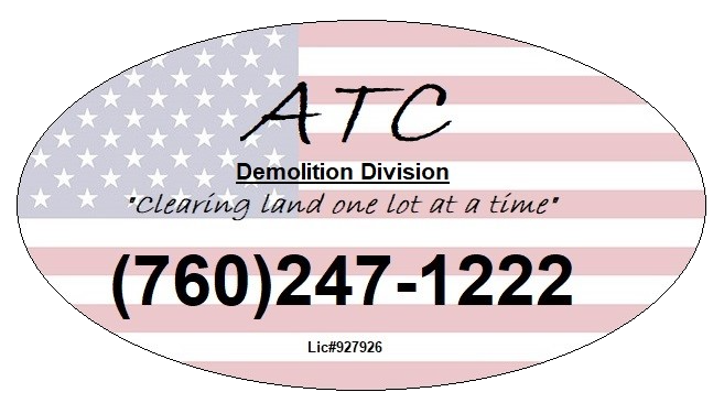 ATC Demolitioin Logo With Phone Number